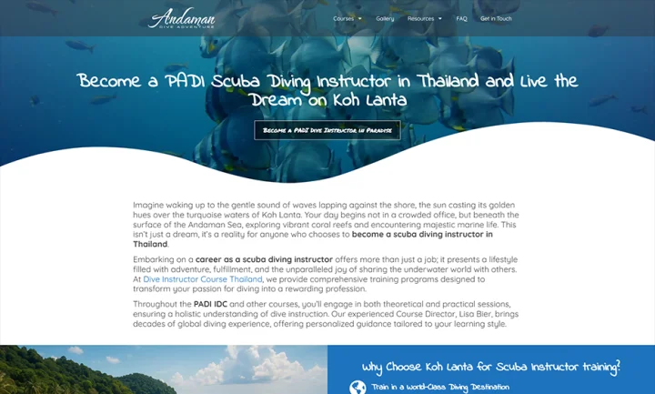 diveinstructorcoursethailand.com